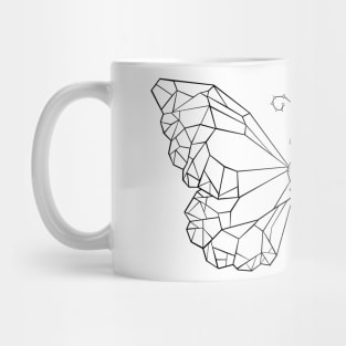 Polygonal Butterfly Monarch Mug